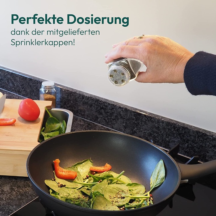 Produktbild Gadgy Gewürzgläser mit Streueinsatz, 24 Stück