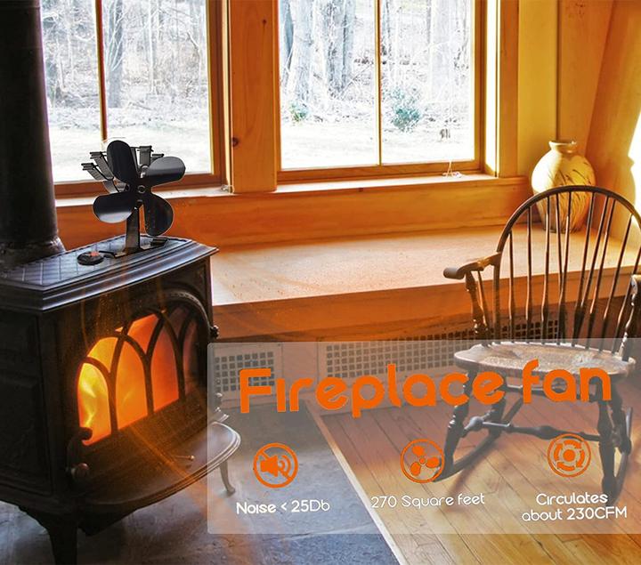 Image du produit Hawcafu Ventilateur de four avec thermomètre