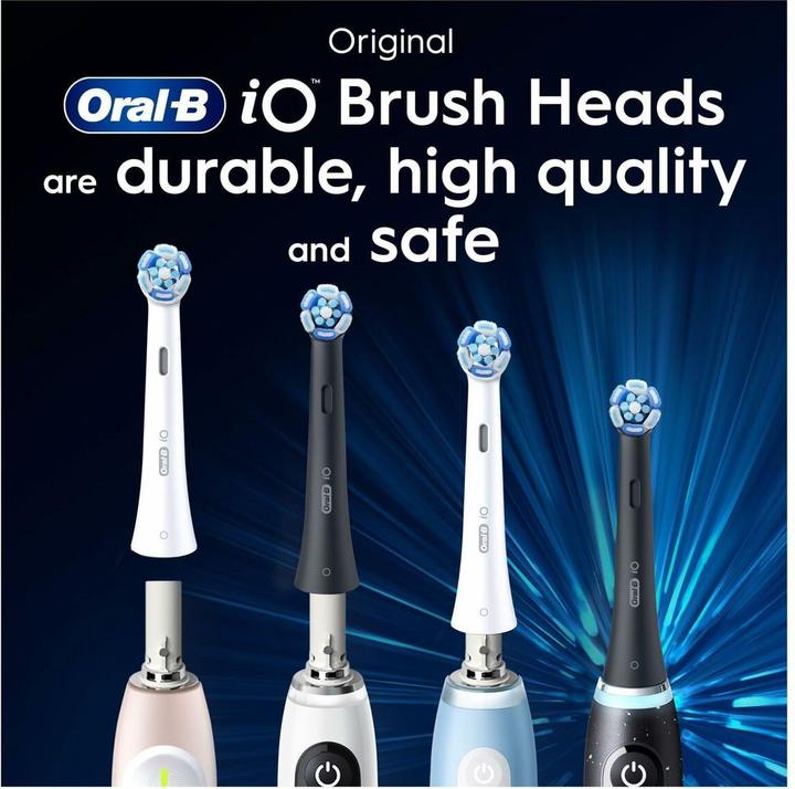Actual product image Oral-B Oral B - iO Series Ultimate Clean Replacement Brush Heads - White - 8 count (8 x)
