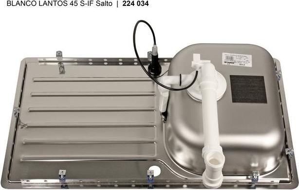 Actual product image Blanco Lantos 45 S-IF Salto (Fitted sink, 86 cm, 50 cm)