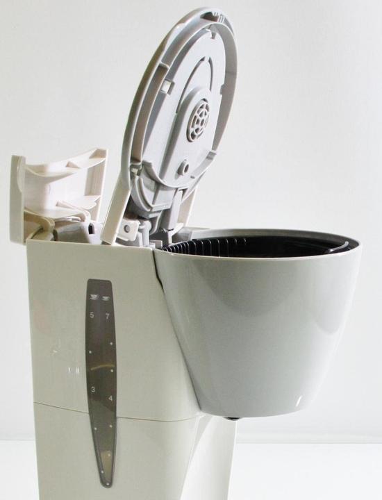 Actual product image Melitta M720-1/1 Single5 M, Glass/White/Grey