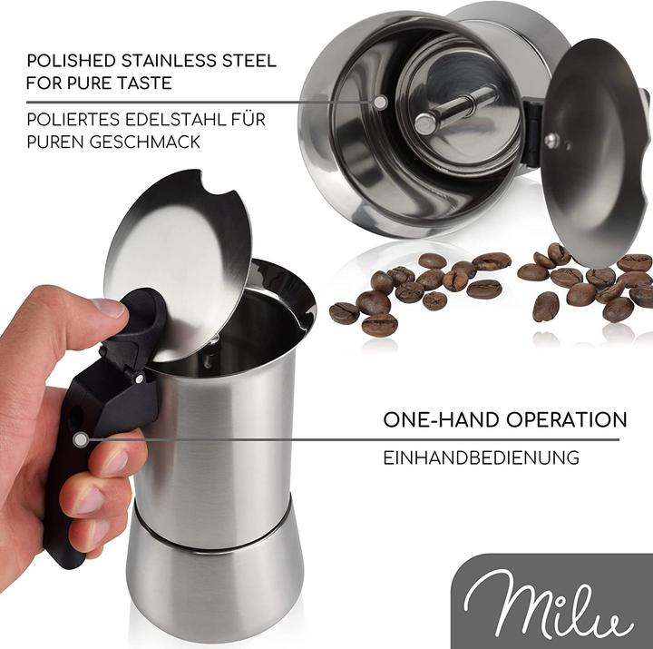 Immagine prodotto Milu Set di macchine per caffè espresso (6 T.)