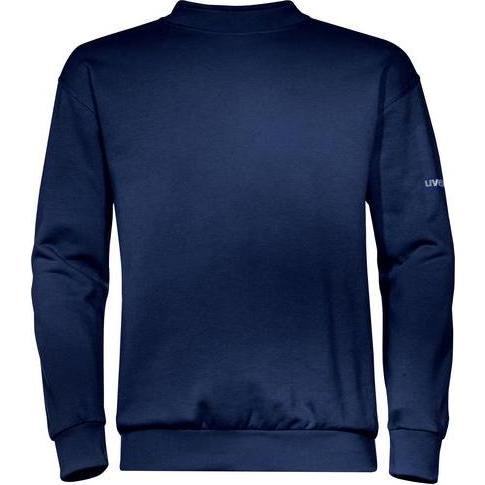 Uvex Safety, Arbeitsjacke, Sweatshirt 88159 blau, navy 5XL (5XL)