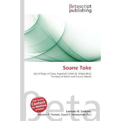 Soane Toke, Fachbücher