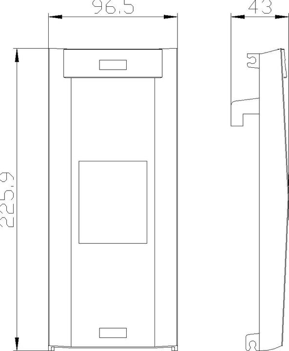 Image du produit Siemens Couverture Accessoires 3KF9512-0CA00