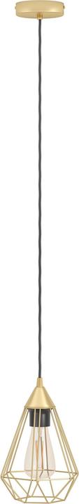 Image du produit EGLO Suspension TARBES 1x E27 laiton brossé (E27)