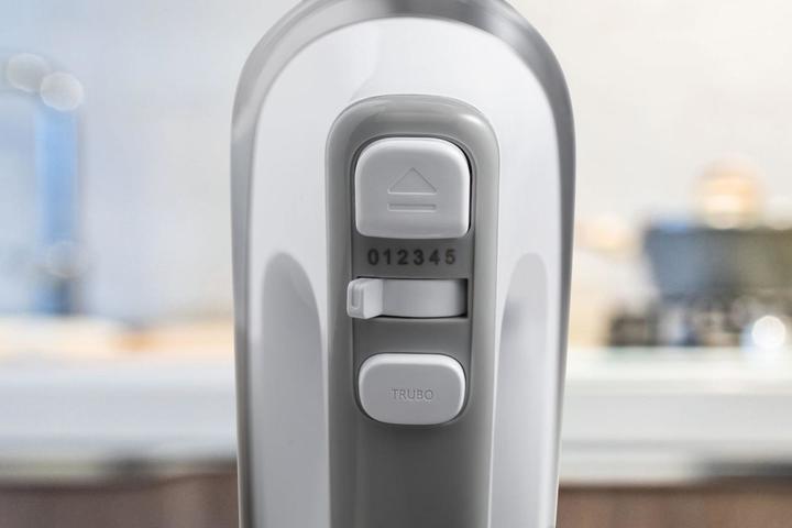 Actual product image Gorenje Hand mixer, silver-white- 500 W, DC motor, 5 speed settings, turbo button, stainless steel bowl (500 W)