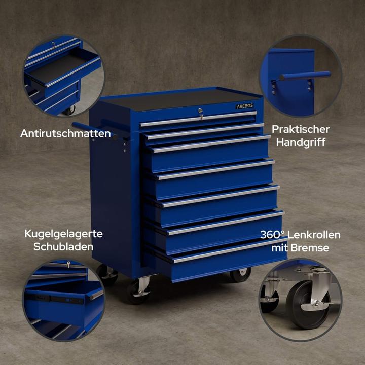 Actual product image Arebos Werkzeugwagen (1x)