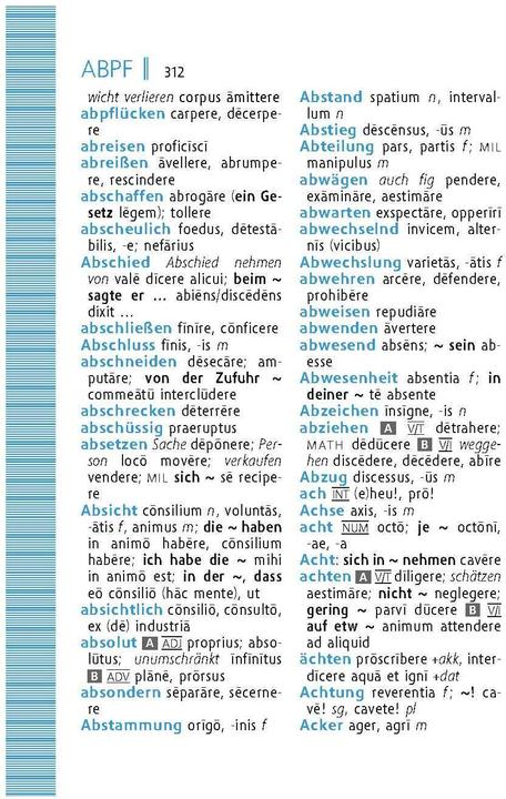 Actual product image Langenscheidt Universal-Wörterbuch Latein (German, Latin, Langenscheidt, 2023)