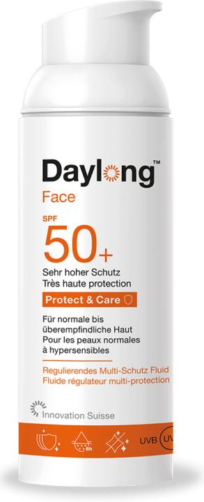 Image du produit Daylong Protéger et soigner (Crème solaire visage, SPF 50+, 50 ml, 93 g)