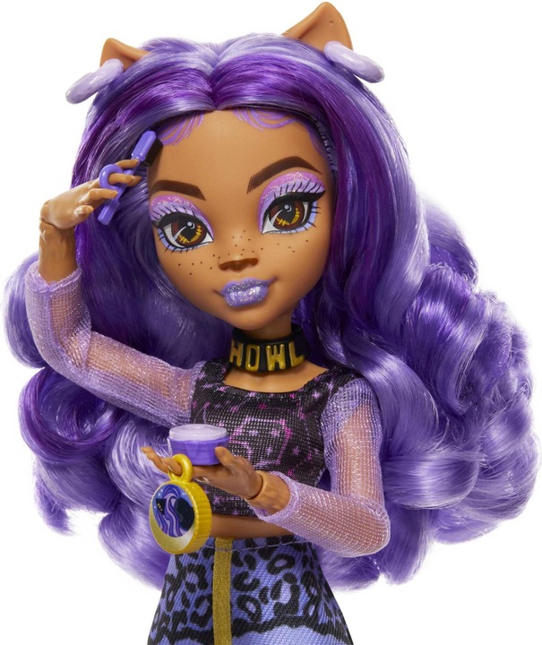 Actual product image Monster High Segreti da Brivido™ Colori Mostruosi™ Clawdeen Wolf™ Bambola