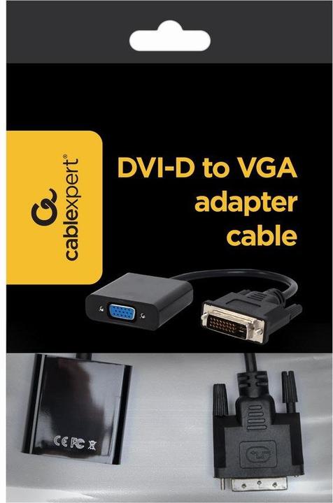 Produktbild Gembird Dvi — VGA (DVI, VGA, 20 cm)