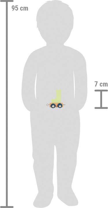 Actual product image small foot Letters Train Polar J