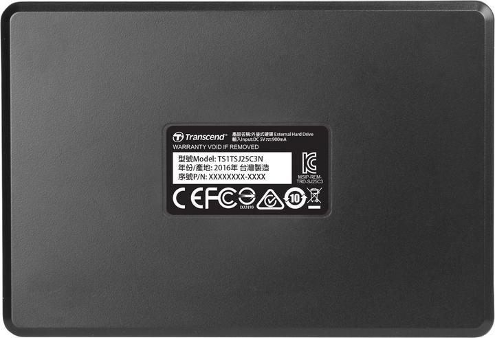 Actual product image Transcend 1TB STOREJET 2.5IN C3N (1 TB)