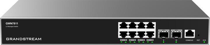 Produktbild Grandstream GWN7811 Layer-3 Managed Switch 8-Port (8 Ports)