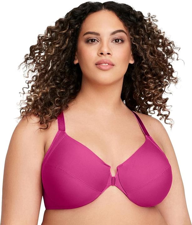 Actual product image Glamorise Front Close Wonderwire Bra (40 D)