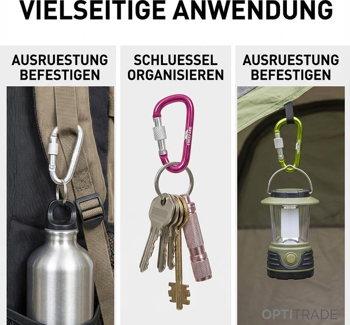 Actual product image Trespass LOCK X - Keyring Set