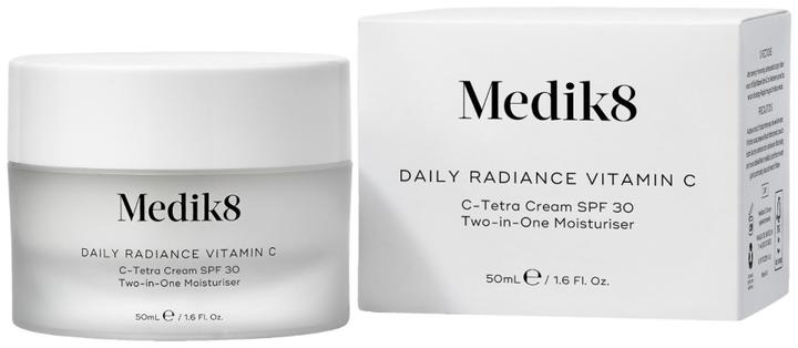 Produktbild Medik8 Daily Radiance Vitamin C C-Tetra Cream SPF 30 Two-in-One Moisturiser 50ml (Körperlotion, 50 ml)
