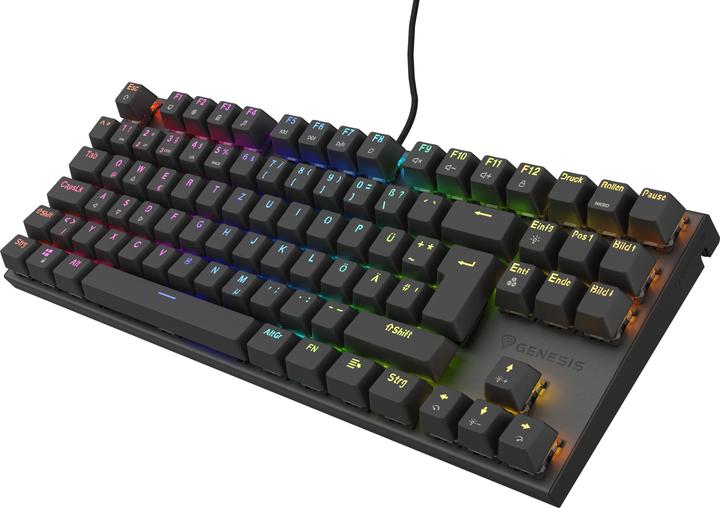 Actual product image Genesis Gaming keyboard THOR 303 TKL brown wired DE (DE, Cable)