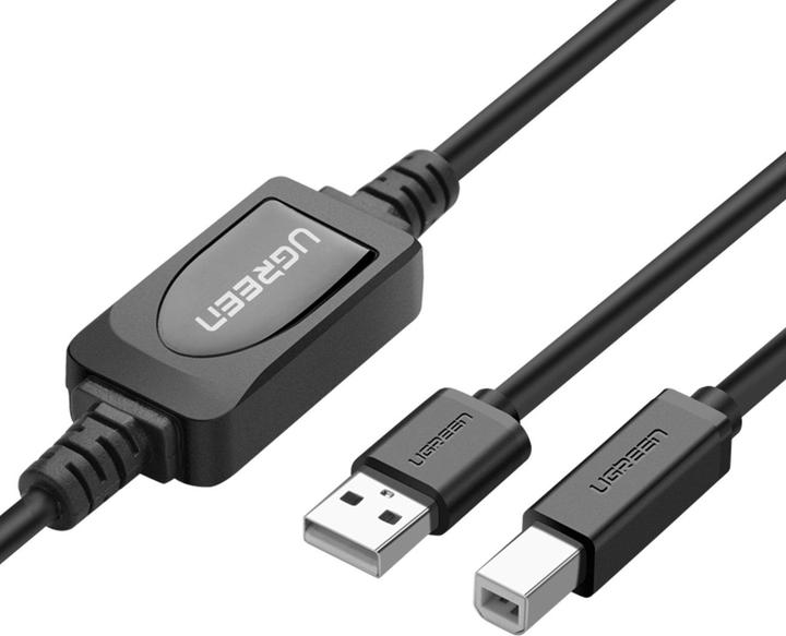 Produktbild Ugreen USB-A USB cable - 0.1 m pink (UGR407BLK) (10 m, USB 2.0)