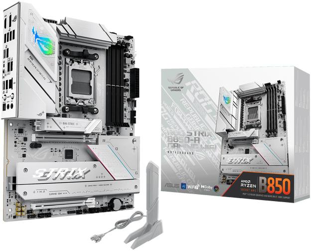 Produktbild ASUS ROG Strix B850-A Gaming WIFI (AM5, AMD B850, ATX)