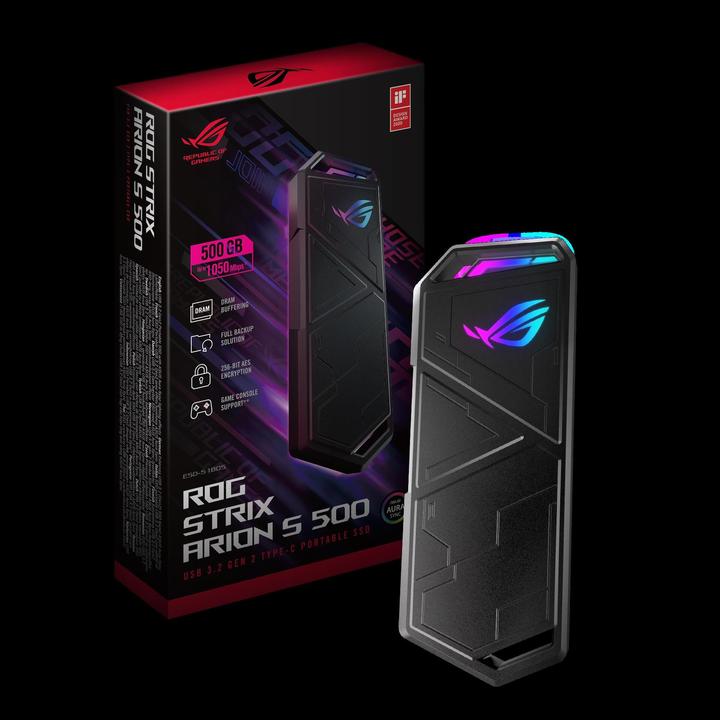 Actual product image ASUS ROG Strix Arion S500 (0.50 TB)