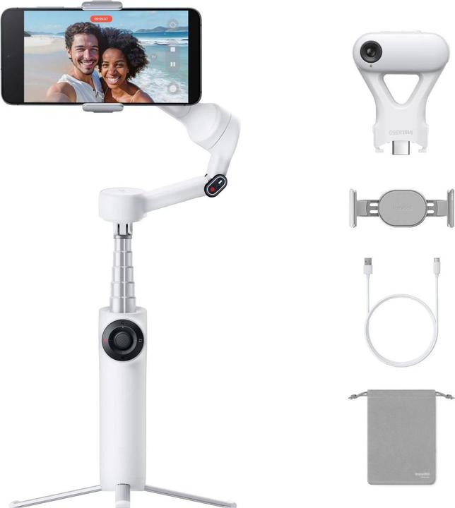 Actual product image Insta360 Flow 2 AI Tracker Bundle (Smartphone, 0.30 kg)