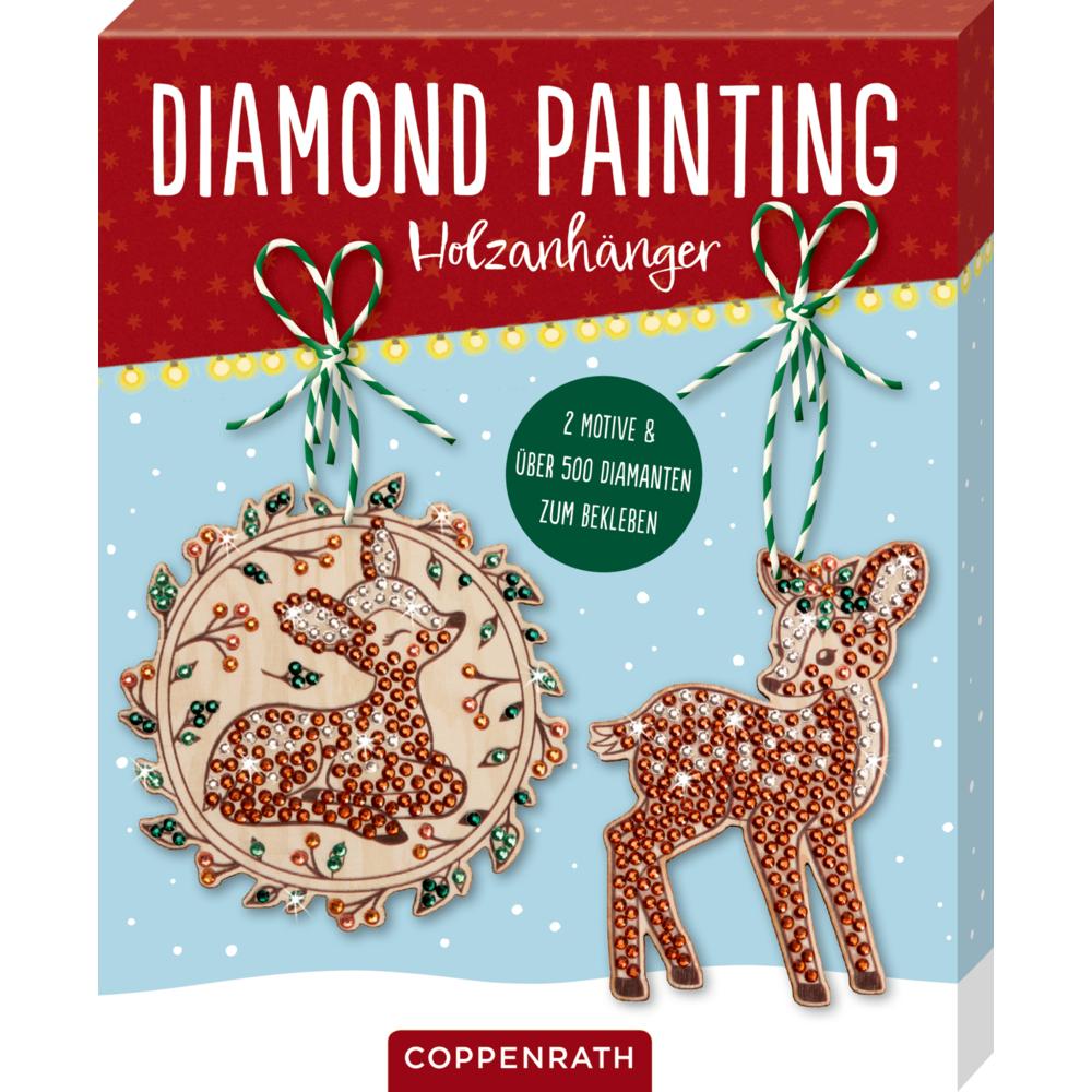 Coppenrath Diamond Painting Holzanhänger: Frohe We