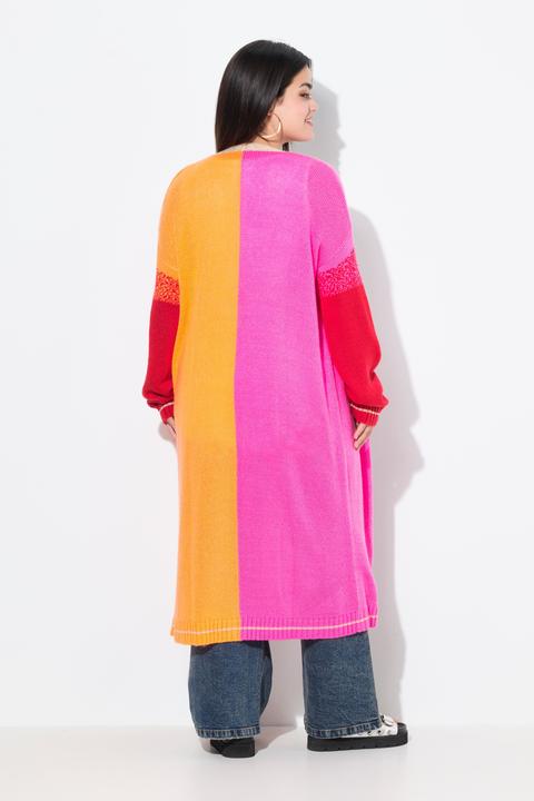 Produktbild Angel of Style Strickjacke, bequeme Passform, Colorblocking (56)