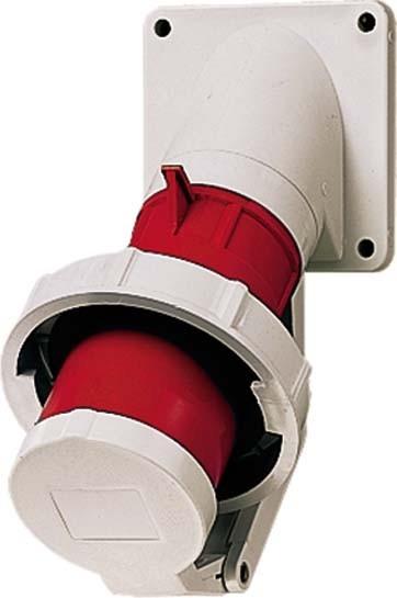 Productafbeelding Mennekes MEN 468 32A4P 6H400V Opbouwconnector IP67 (IEC 60309)