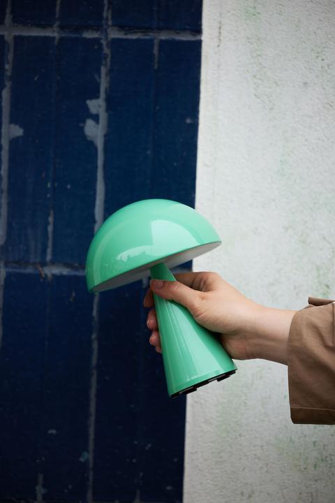 Immagine prodotto Hübsch Lampada portatile Mush Verde (43 lm)