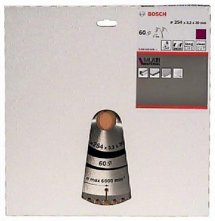 Actual product image Bosch Professional Zubehör PRO Multi Material circular saw blade, 254 x 3.2 x 30 mm