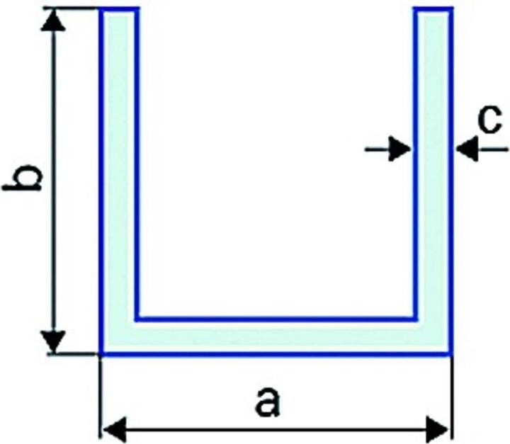 Actual product image Werkstarck U-profiles