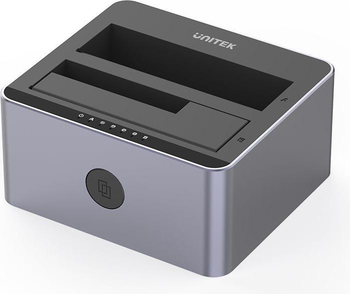 Produktbild Unitek Y-3026GY01-EU Disk Clone Station 2 x SATA 2 5 /3 5 USB 5Gbps