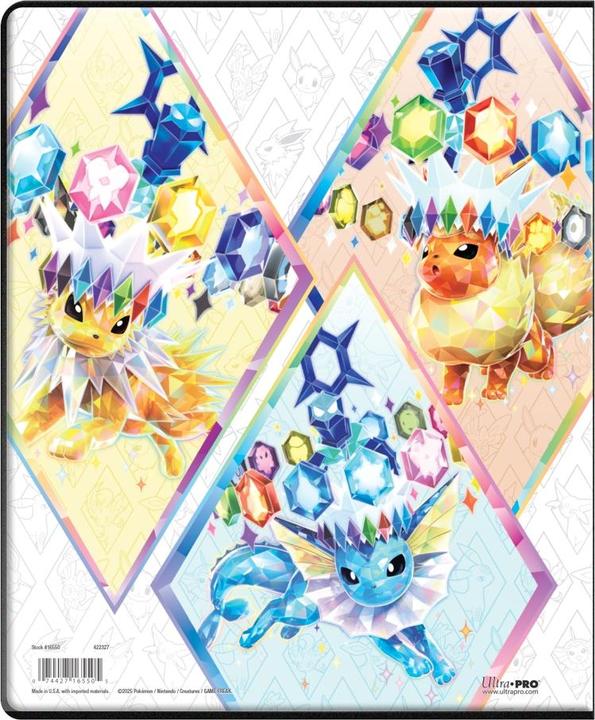 Actual product image Ultra Pro Pokémon - SV08.5 9-Pocket Portfolio