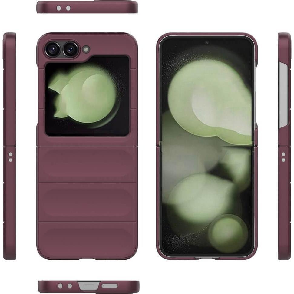 Thumbnail - Cover-Discount Galaxy Z Flip6 - Rugged Protective Hülle (Samsung Galaxy Z Flip6), Smartphone Hülle, Rot