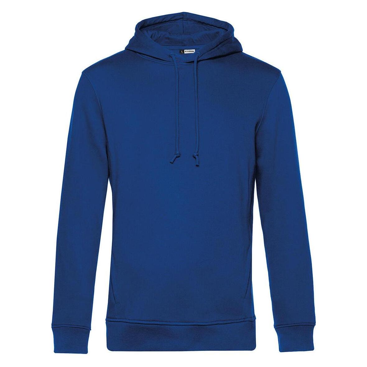 B&C, Herren, Pullover, Organic, Blau, (M)
