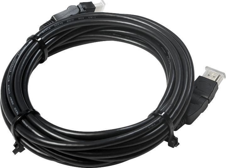 Actual product image LogiLink Cable tie 100 pieces, length: 500 mm, thickness: 4,4 mm, black (Plastic cable ties, 500 mm, 100 pcs.)
