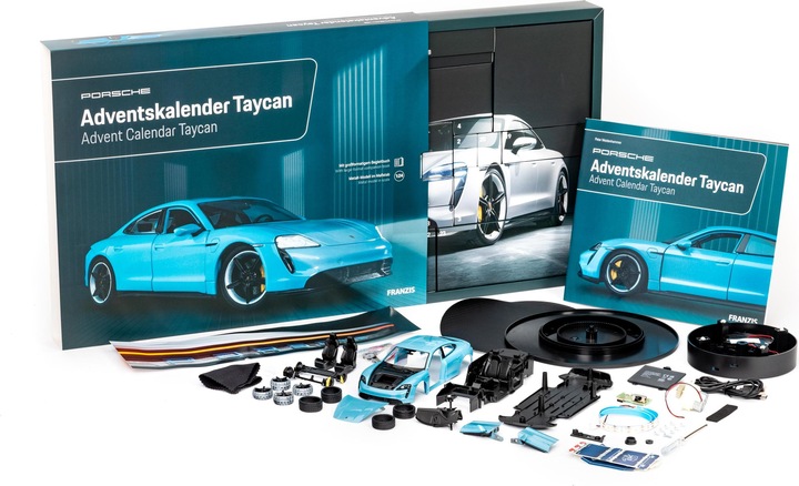 Actual product image Franzis Porsche Taycan