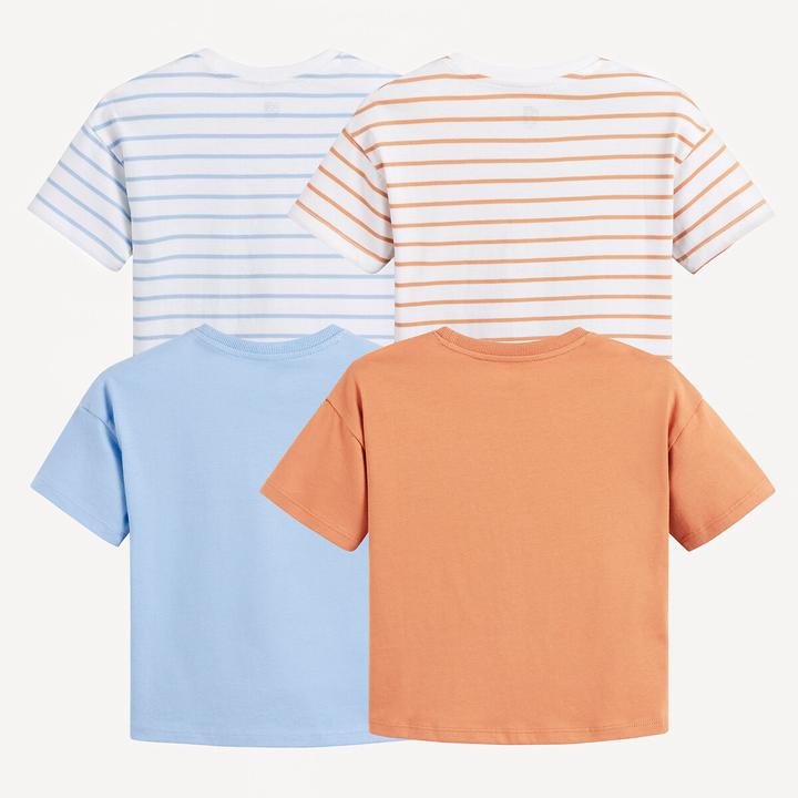 Immagine prodotto La Redoute Collections 4er-Pack T-Shirts mit rundem Ausschnitt (98)