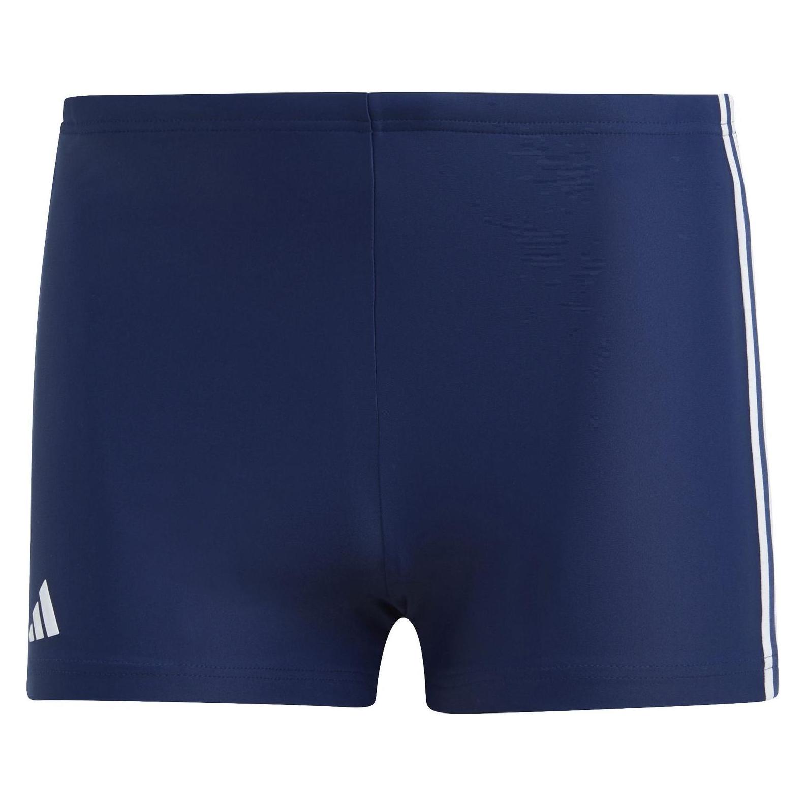 Adidas, Mannen, Zwembroek, 3 Strepen Boxer, Blauw, (4, S)