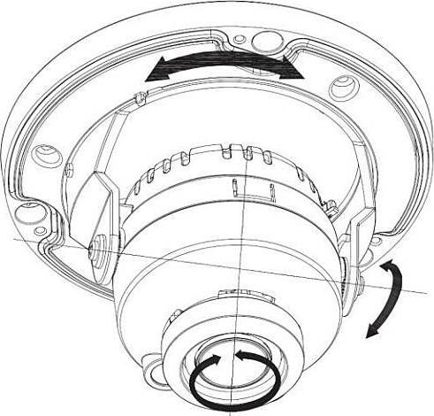 Actual product image Dahua CCTV 2MP HDCVI IR Vandal-proof Dome Camera, DH-HAC-HDBW1231RAP-Z-A-2712 (1920 x 1080 Pixels)