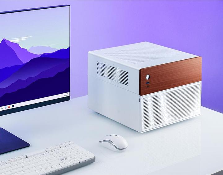 Image du produit Jonsbo N4 White (mATX, ITX)