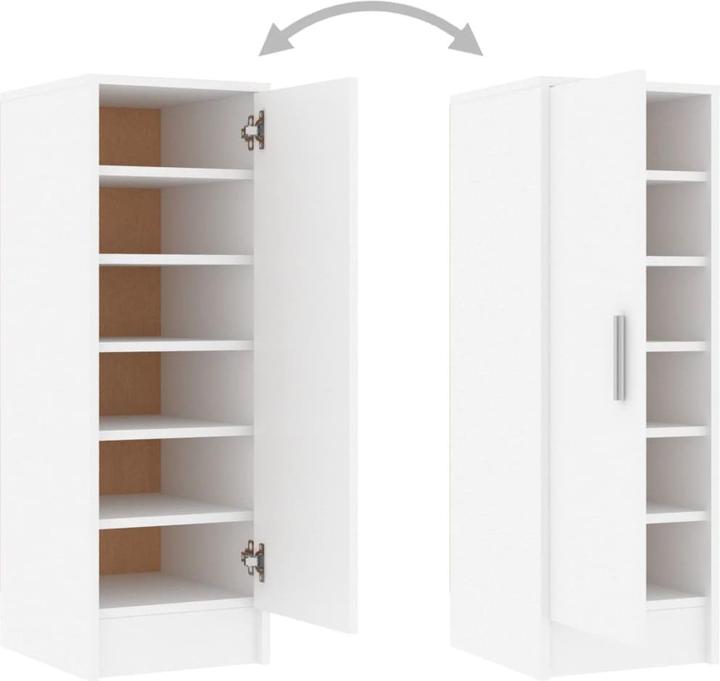 Produktbild vidaXL Wand-Schuhschrank (32 x 35 x 92 cm)