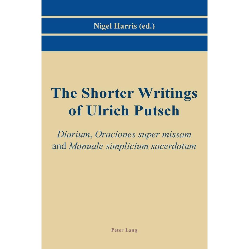 The Shorter Writings of Ulrich Putsch, Sachbücher von Nigel Harris