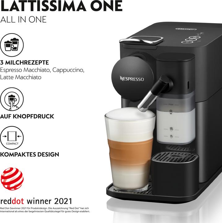 Image du produit De'Longhi Nespresso Lattissima One (NESPRESSO Original)