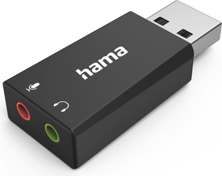 Hama USB-Soundkarte 2.0 Stereo (USB 2.0)