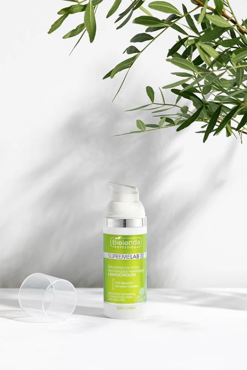 Actual product image Bielenda Professional Supremelab Sebio Derm Specialistic Normalising & Moisturizing Cream With (50 ml, 24h cream)