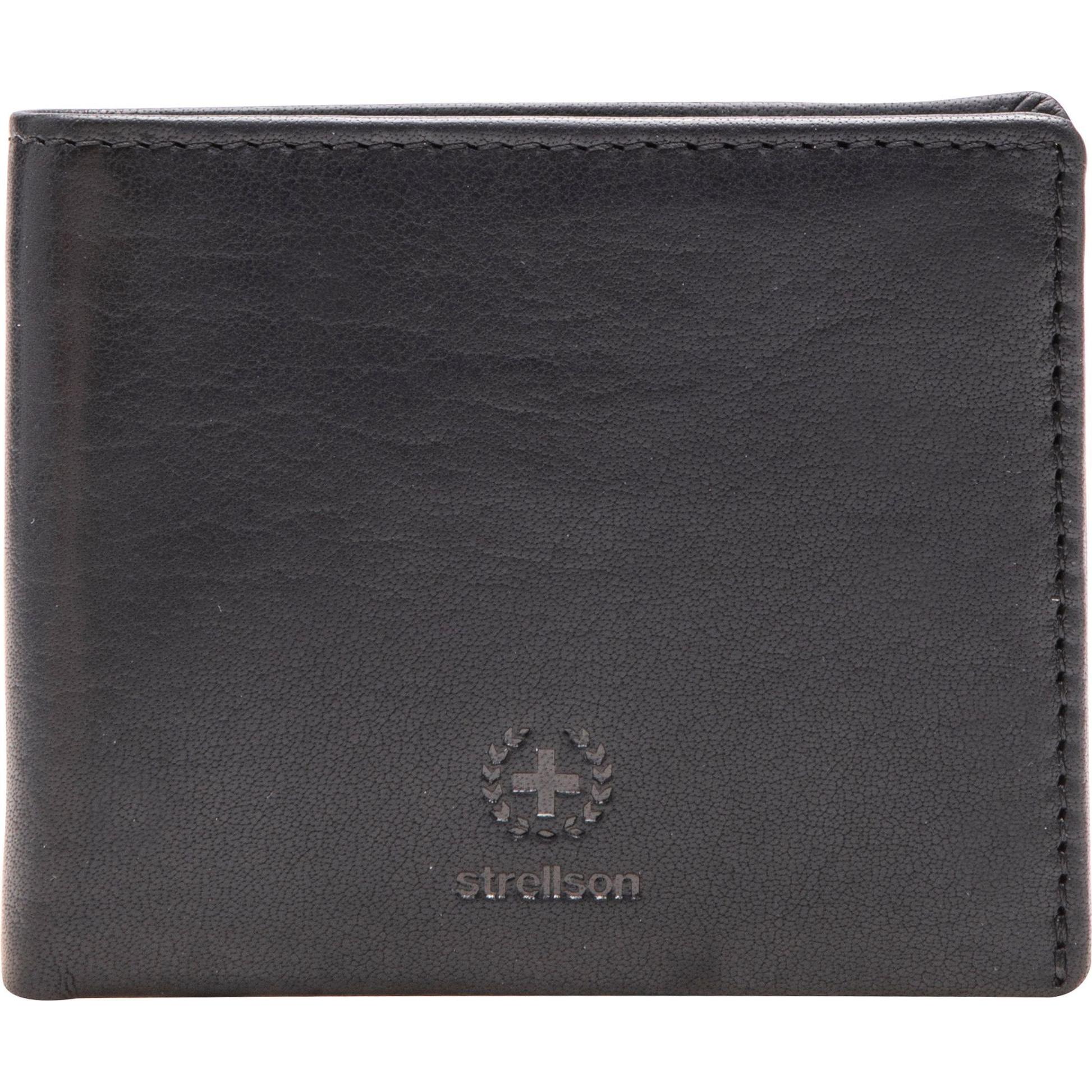 Strellson, Herren, Portemonnaie, Geldbörse Elegant Blackwall Billfold H8 1, Schwarz