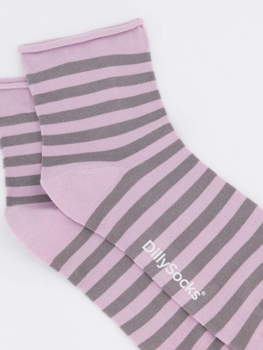 Immagine prodotto DillySocks Tonalità lilla a righe (Confezione singola, 39 - 41)